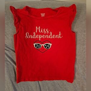 Carters Miss Indepent T-shirt